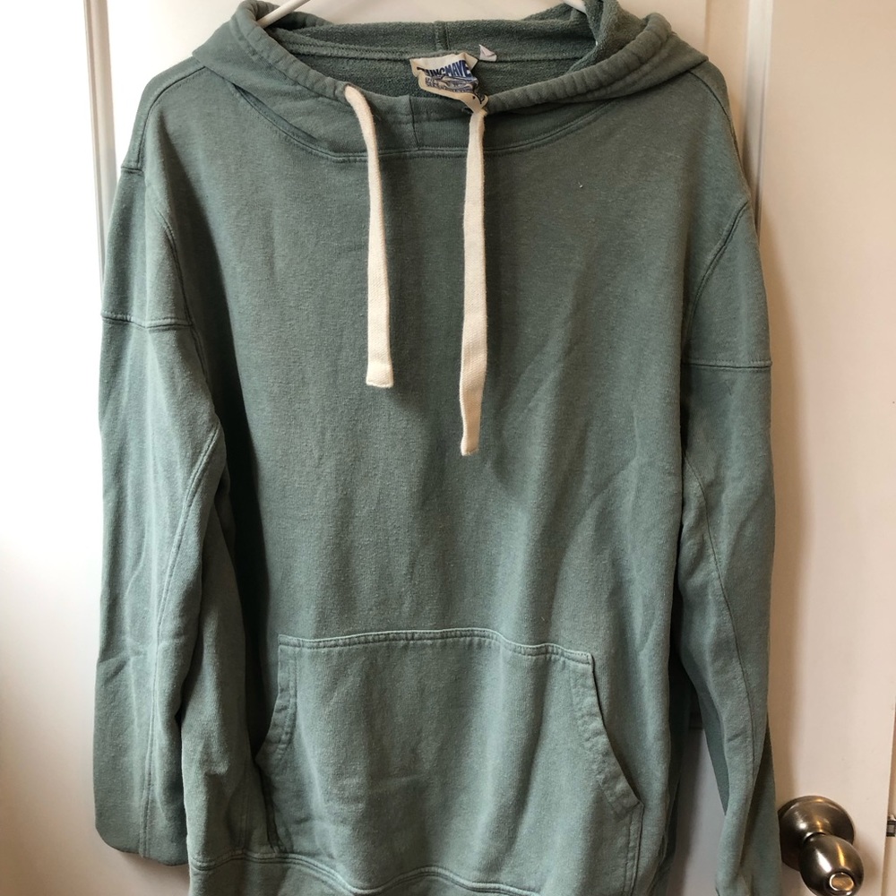 Jungmaven sage green hemp hoodie